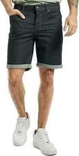 Image of Only and Sons Men's Blue Denim Shorts Distressed Black Jean Shorts Size 28-36