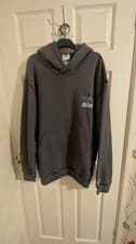 Image of Adidas Originals Graphic Print Hoodie – Grey – Men's Large – Brand New With Tags