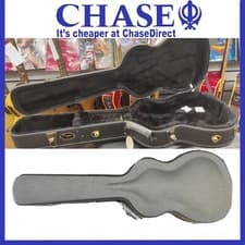 Image of Guitar Hard Case . Hard Shell Sturdy Wood Case for Electric Guitar by Style .