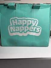 Image of HAPPY NAPPERS Gray Shark MEDIUM Sleeping Bag. Open/damaged Box.Shark Snug In Bag