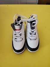 Image of Shaq Toddler Boy's Press High Top Sneakers White/Black/Red Size 11M