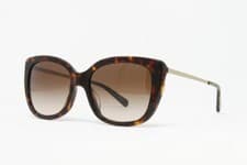 Image of Coach Women's Sunglasses HC8246F 541713 Dark Tortoise 55mm Brown Lens NEW!