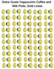 Image of Nescafe Dolce Gusto Cappuccino Milk and Coffee Pods 20,40,60,80,100 Capsules