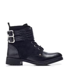 Image of Moda in Pelle Mauvaise Womens Leather Ankle Boots Zip Fastening UK 5 EU 38 New