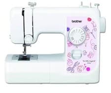 Image of NEW BROTHER KE14S LITTLE ANGEL ELECTRIC SEWING MACHINE & LOTS OF COTTONS