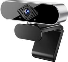 Image of WAKEVLEO USB Webcam, Full HD 1080P Webcam for PC and Laptop, Plug-and-Play, webc