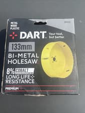 Image of DART 133mm BI-Metal Holesaw Cobalt Metal, Wood, Plastic NEW DPH133