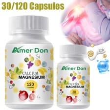 Image of Vegan Magnesium Calcium Zinc & Vitamin D3 - Advanced Immune Support - 6 Months
