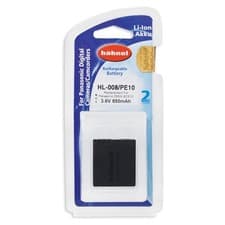 Image of Hahnel 850mAh Rechargeable Camera Battery for Panasonic Type DMW-BCE10