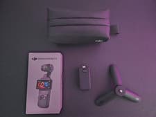 Image of DJI Osmo Pocket 3 4K Gimbal Camera With Tripod, Carrying bag and Battery Handle