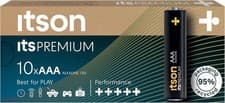 Image of ITSON AAA Batteries Alkaline Super Power Long Life Eco-Friendly Pack of 10