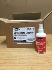 Image of Show-me WCE12 Economy Whiteboard Cleaner, 12 x 250ml