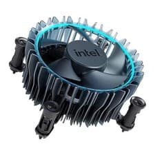 Image of Intel M23901-001 CPU Copper Cooler Heat Sink with Fan for LGA1700 92mm Fan 2500r