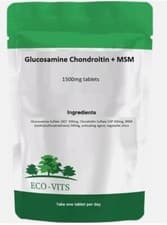 Image of Glucosamine Chondroitin + MSM 1500mg Tablets – Joint Support & Flexibility