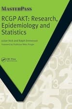 Image of RCGP AKT: Research, Epidemiology and Statistics by Julian Hick 9781138460034