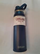 Image of Camelbak Thrive Chug Insulated Stainless 1L Water Bottle Outdoors Hiking Navy
