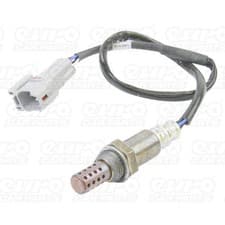 Image of DOX-0351 Lambda Sensor Single 4 Wire 485mm Grey Plug Exhaust O2 Oxygen By Denso