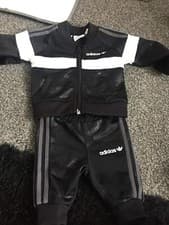 Image of Baby Boy Adidas Tracksuit 0-3 Months