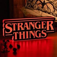 Image of Stranger Things Shaped Logo Light V2