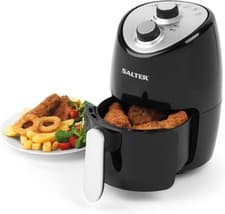 Image of Salter 2L Compact Hot Air Fryer - Small Households, 1000W - Box Damaged
