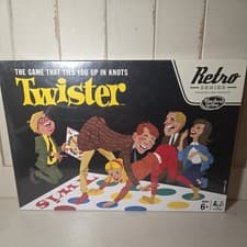 Image of TWISTER RETRO SERIES EDITION BY HASBRO - Brand New & Sealed