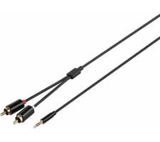 Image of LOGIK L35RCA123 3.5 mm to RCA Cable - 1.8 m - BOX DAMAGE
