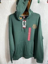 Image of Brand New $70 Quicksilver Men’s hoodie size XL Green