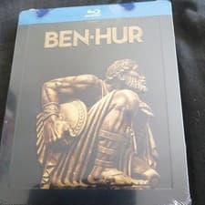 Image of BEN-HUR Blu-Ray STEELBOOK 2 Dischi ::: SIGILLATO ::: 1^ Ed. WARNER BROS.