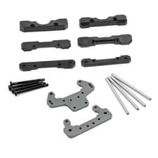 Image of Team Corally Front Rear Suspension Arms Mounts Set C-00180-976 C-00180-974+