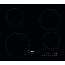Image of AEG IBX64200CB 3000 Series 59cm 4 Burners Induction Hob Touch Control Black