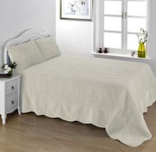 Image of Best Seller Fluffy Fleece Soft Lottie Bedspread Quilted Throw Blanket FREE P&P 