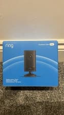 Image of Ring Outdoor 4K Cam Pro Plug-In Security Camera Black NEW Sealed | NEWEST GENERA