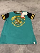 Image of Harry Potter kids T Shirt Hogwarts Crest Wizardry Hipster School Present Tee