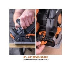 Image of Evolution R185CCSX+ Circular Track Saw 185mm 1600W 110V EVLR185CSXPL