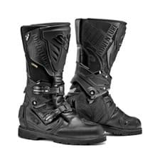 Image of Sidi Adventure 2 Gore Black Gore Tex Motorcycle Motorbike Adventure Boots