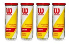 Image of WILSON Championship Extra Duty Tennis Balls (Set of 4) 3 Ball Per Can WRT137500