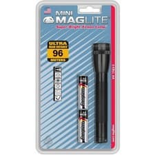 Image of Mini Maglite AA BLACK torch - blister packed - with 2x AA batteries
