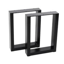 Image of Industrial Metal Table Legs Dining Bench Coffee Desk Furniture Stand X Frame UK