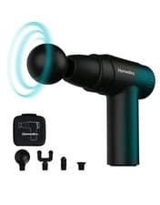 Image of NEW HoMedics NOVO Mini Massage Gun with 4 Attachments & USB-C Charger