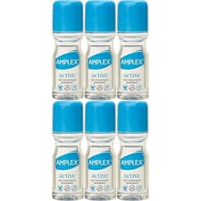 Image of Amplex Active Anti-perspirant Deodorant Roll-On 50ml x6