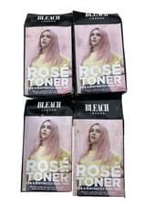 Image of (4 PACK) Bleach London Rose Toner Kit Damaged Boxes - FREE POSTAGE