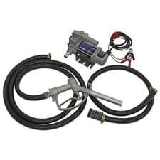Image of Sealey Diesel/Fluid Transfer Pump Portable 12V Fluid Transfer/Transport System