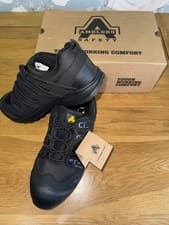 Image of Amblers FS40C S1P SRC Safety Trainers, Black, Metal-Free, UK Size 9