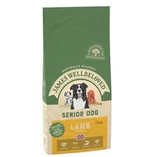 Image of James Wellbeloved Adult Dog Senior Lamb & Rice Kibble Dog Food 15kg