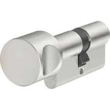 Image of Abus KE60NP Double Thumbturn Euro Cylinder Lock 100mm 45mm x 55mm Nickel