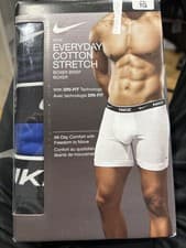 Image of Nike Everyday Cotton Stretch Boxer Brief (3 Pack) | Size XL | New in Box RRP £35