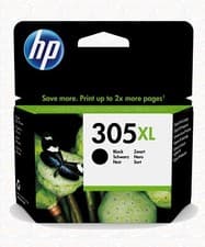 Image of HP Original 305XL Black Ink Cartridge For ENVY 6420e Inkjet Printer, 3YM62AE