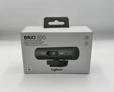 Image of LOGITECH Brio 500 Full HD Webcam - Graphite **Brand New & Sealed**