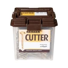 Image of Reisser 822150120PB Cutter Woodscrew Tub 5.0mm x 120mm Countersunk Pozi - Tub 19