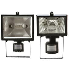 Image of 120W/400W PIR Motion Sensor Floodlight Security Outdoor Garden Halogen Lighting